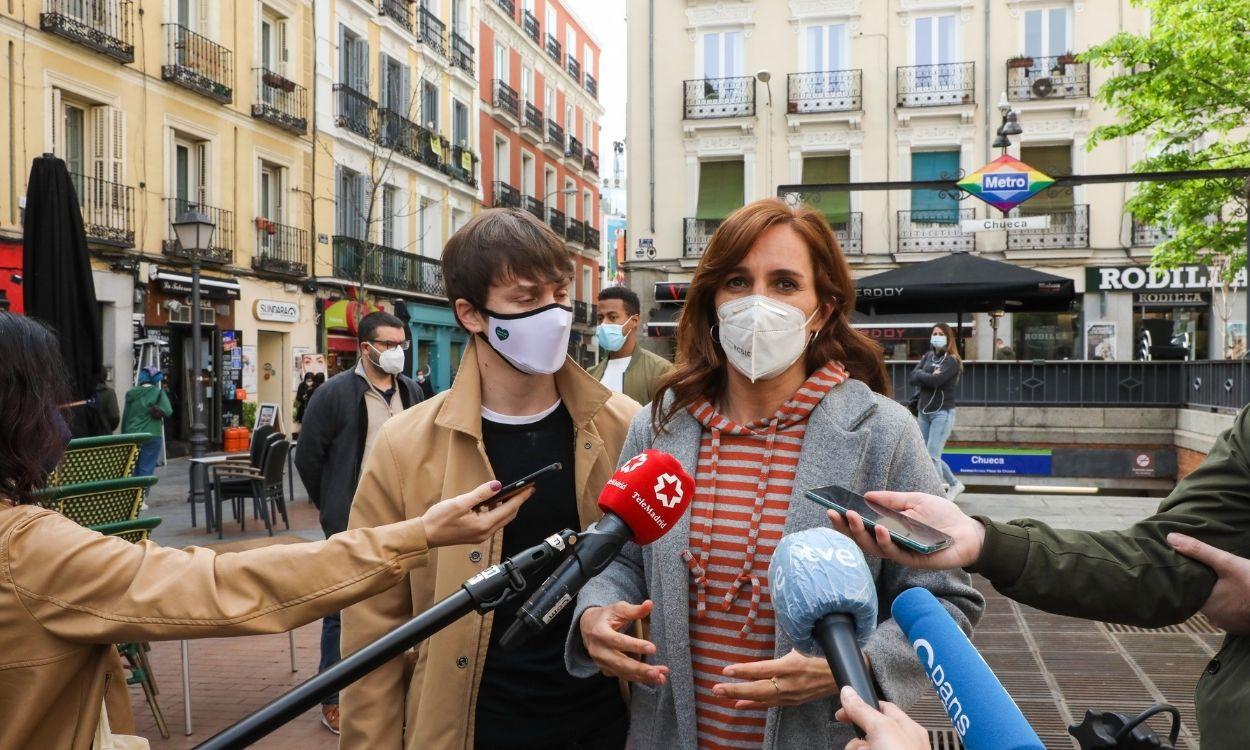 Mónica García en Chueca