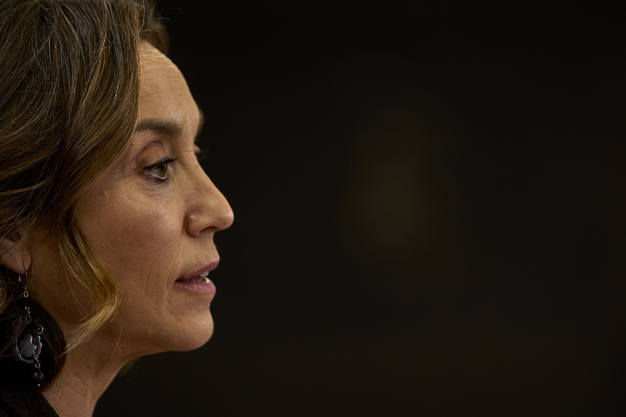 La secretaria general del PP, Cuca Gamarra. Fuente: Europa Press.