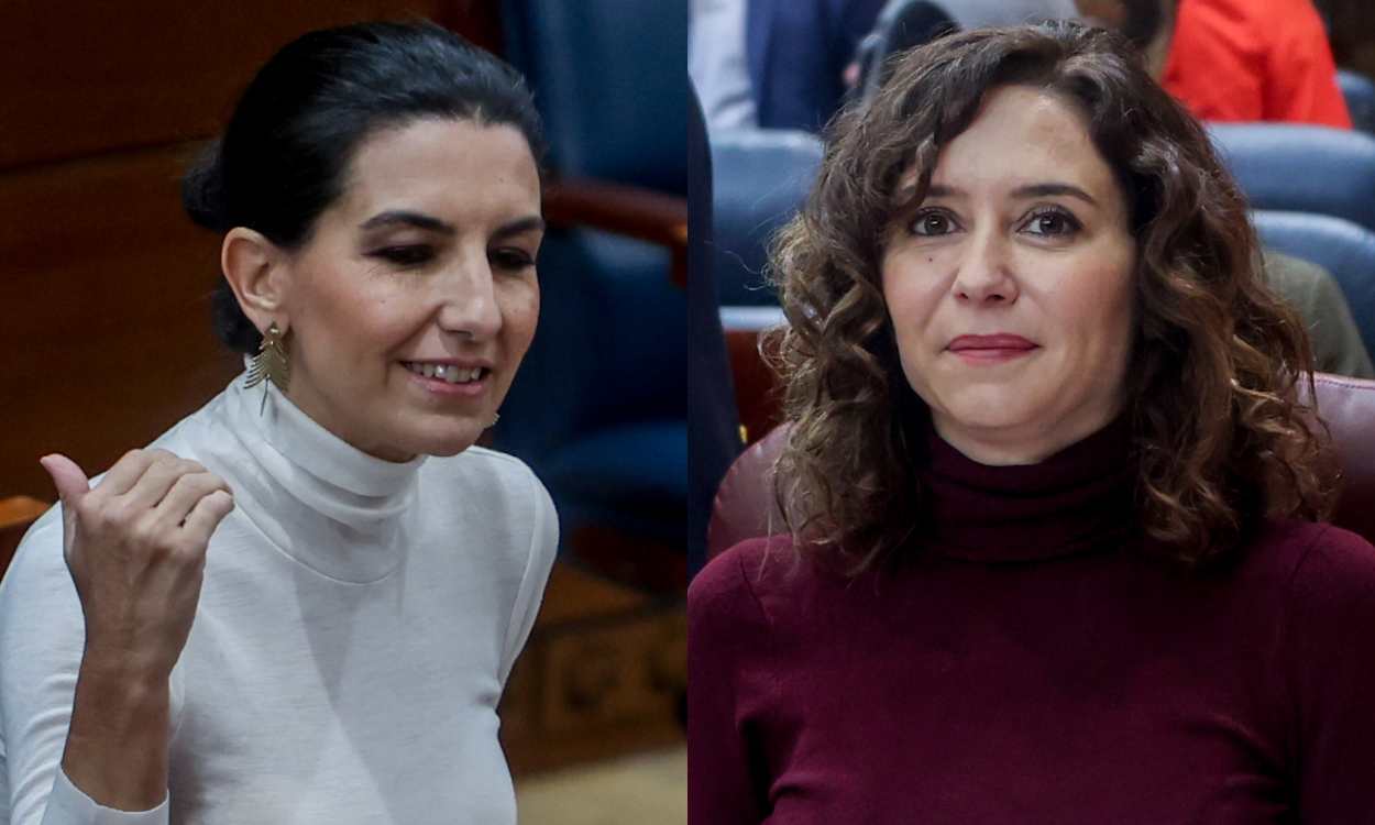 Rocío Monasterio e Isabel Díaz Ayuso. Elaboración propia