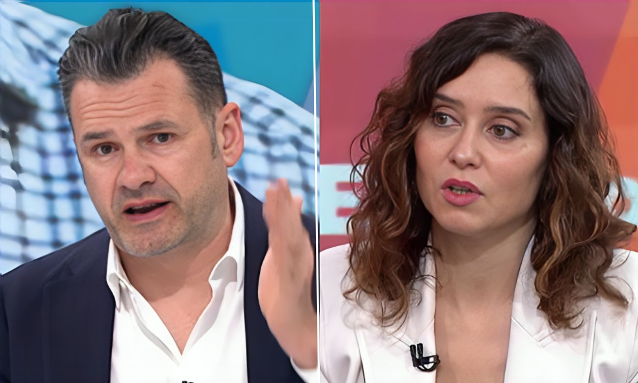 El enfado de Iñaki López con el último enredo de Isabel Díaz Ayuso. Elaboración propia