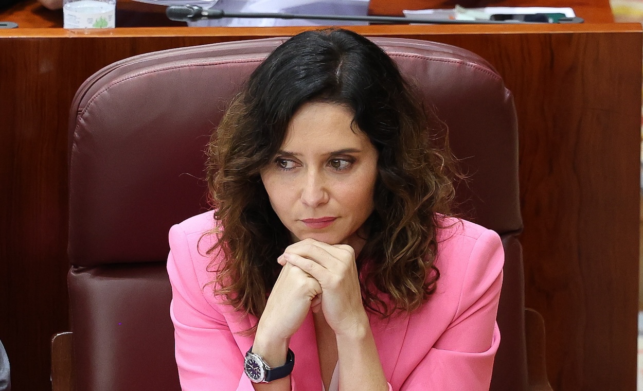 La presidenta de la Comunidad de Madrid, Isabel Díaz Ayuso