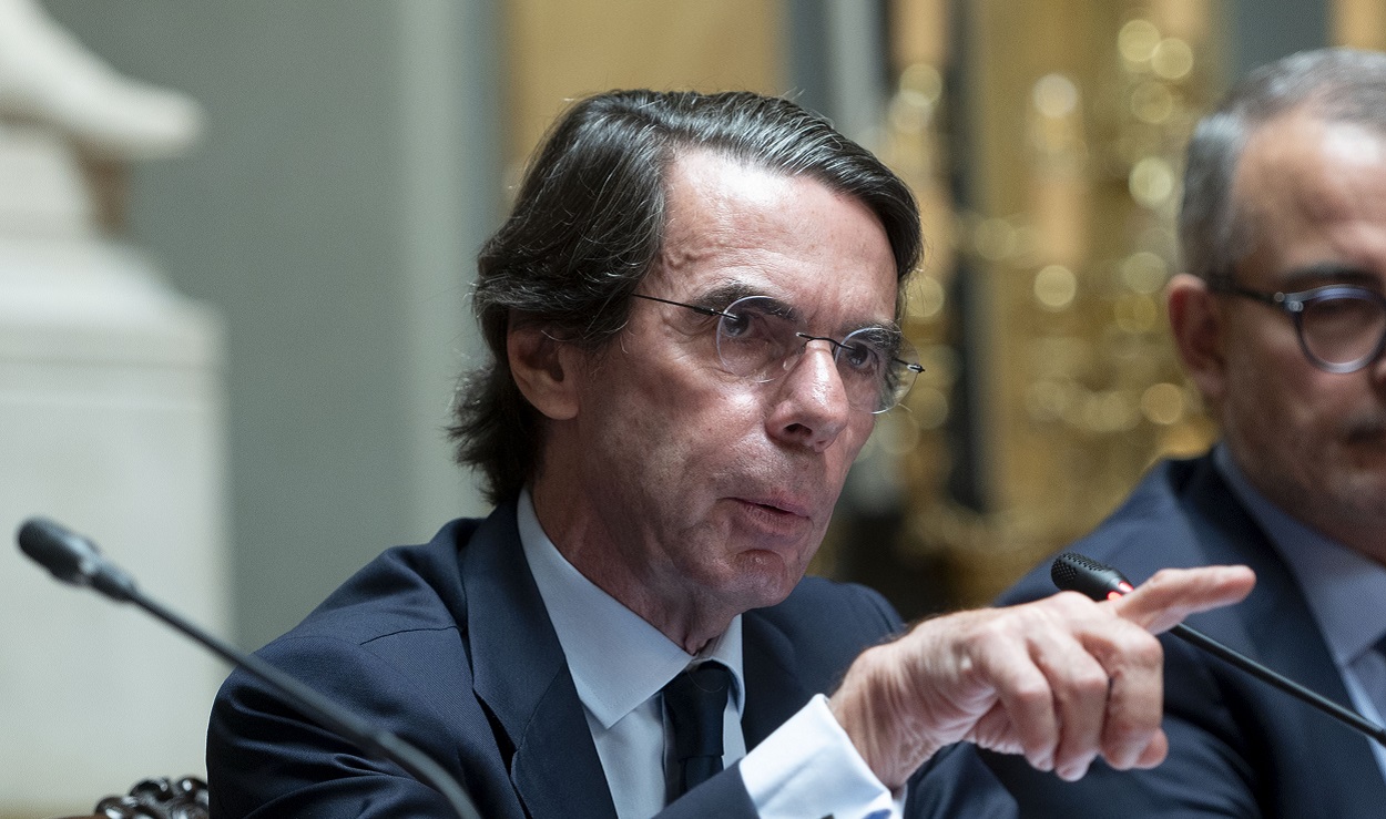 Aznar en una foto de archivo. EP