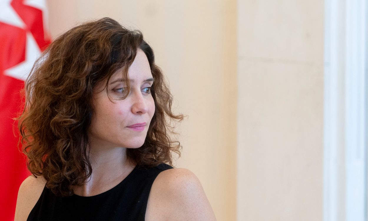 La presidenta madrileña, Isabel Díaz Ayuso, en el inicio de curso político. EP.