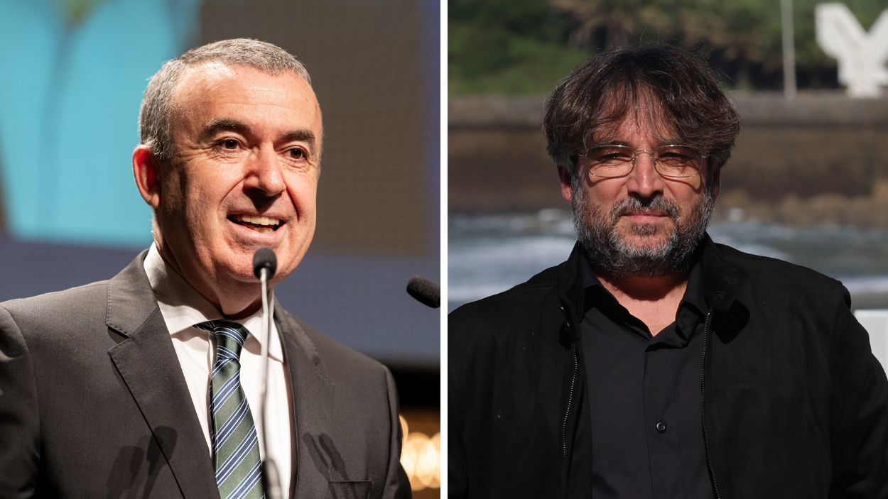 Lorenzo Silva y Jordi Évole.