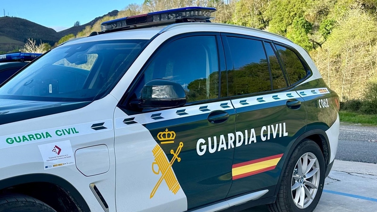 Vehículo de la Guardia Civil. EP