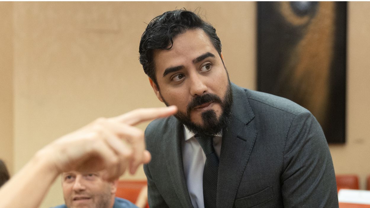 El eurodiputado Alvise Pérez en una imagen de archivo. EP.