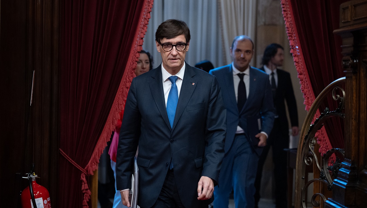 El presidente de la Generalitat, Salvador Illa. EP