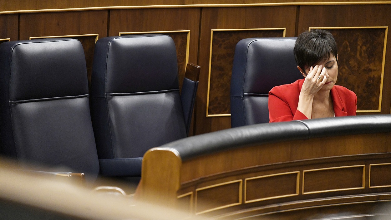 Isabel Rodríguez, ministra de Vivienda, en el Congreso de los Diputados. EP