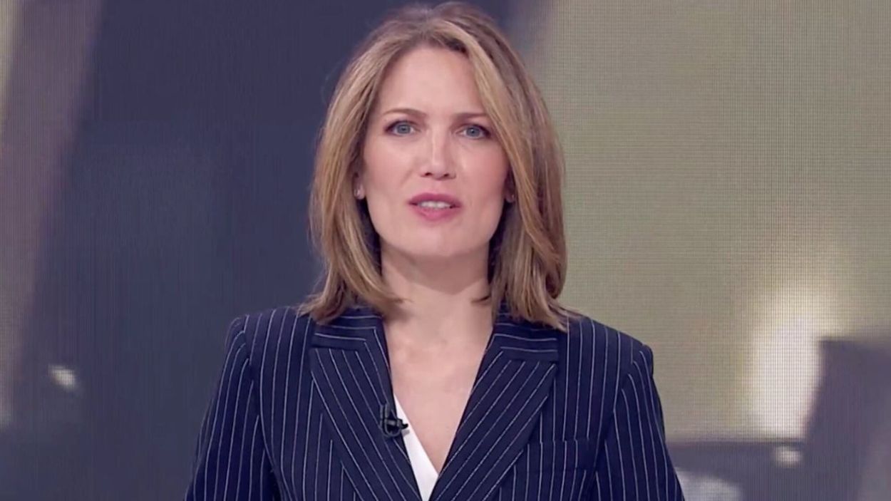 Silvia Intxaurrondo, presentadora de 'La Hora de La 1'. TVE