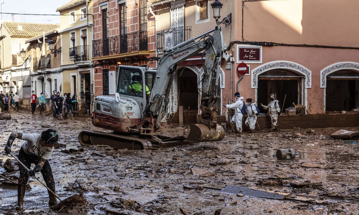 Noveno día tras la DANA en la Comunidad Valenciana. EP