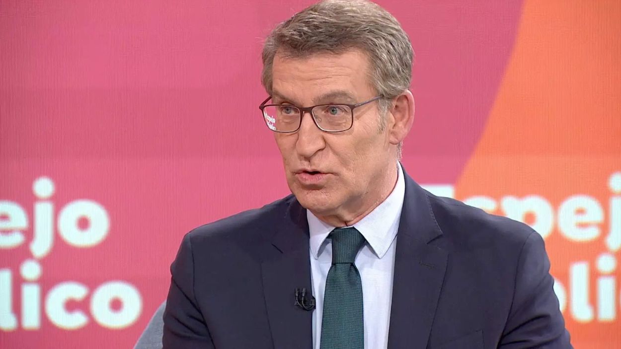Feijóo en 'Espejo Público'. Atresmedia