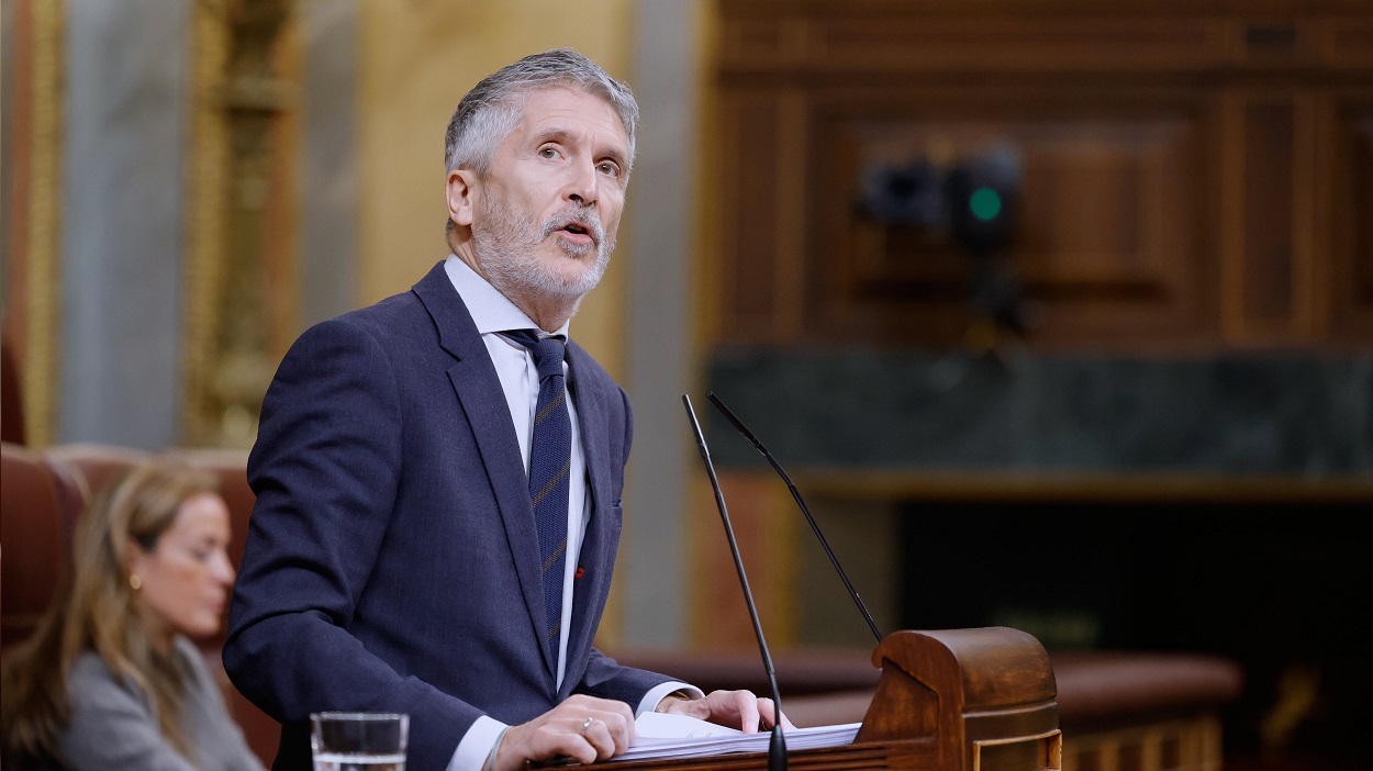 El ministro del Interior, Fernando Grande-Marlaska. EP