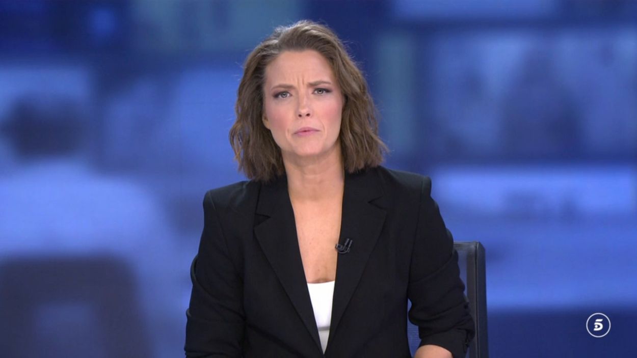 María Casado, presentadora de 'Informativos Telecinco'. Mediaset España