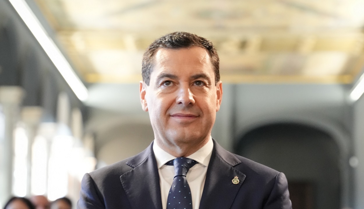 Juan Manuel Moreno Bonilla, presidente de la Junta de Andalucía. EP