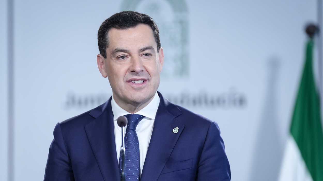Moreno Bonilla, presidente de la Junta de Andalucía. EP