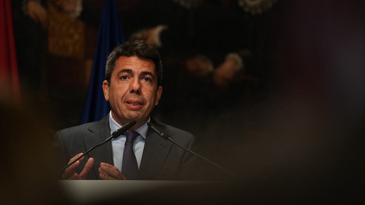 El presidente de la Generalitat Valenciana, Carlos Mazón. EP