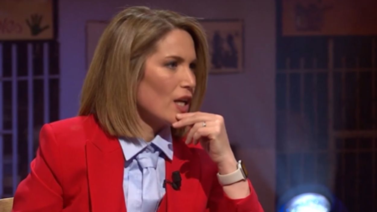 Silvia Intxaurrondo en 'Al cielo con ella'. TVE