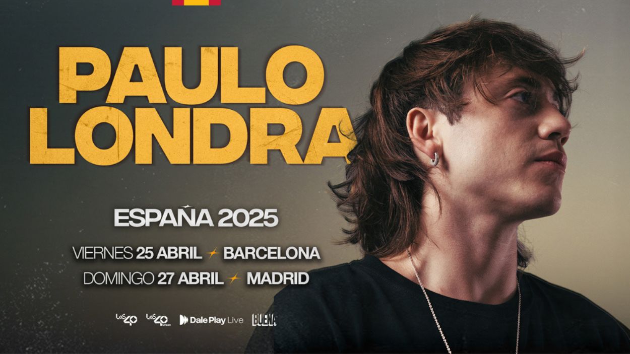 Paulo Londra llega a España. LiveNation.