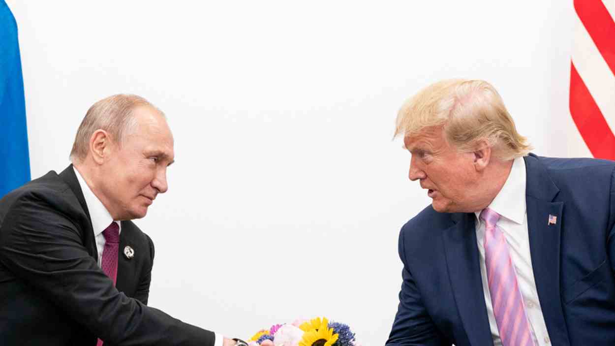 Putin y Trump en una imagen de archivo. EP.