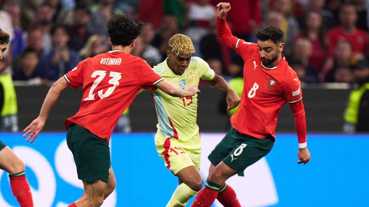 Audiencias de la UEFA Nations League en televisión vs. YouTube. RFEF